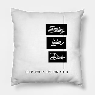 Sterling Lindner Davis. Department Store. Cleveland, Ohio Pillow