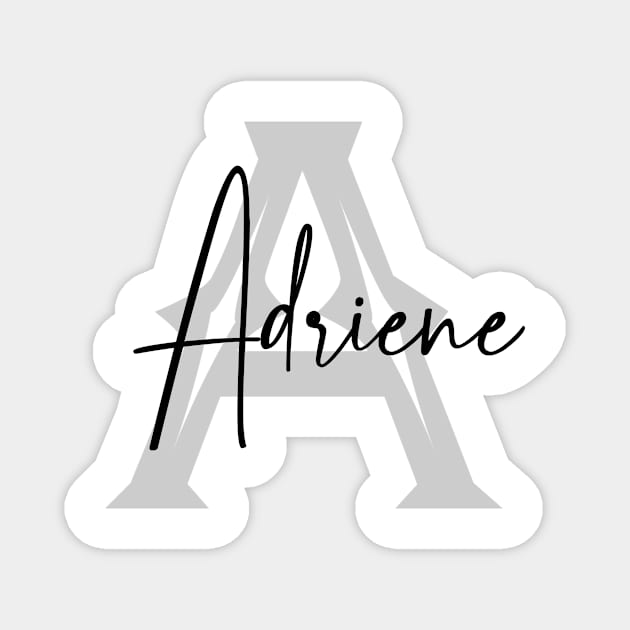 Adriene Second Name, Adriene Family Name, Adriene Middle Name Magnet by Huosani