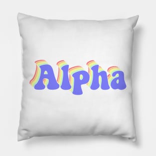 Alpha Pillow