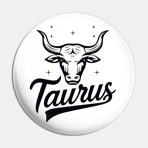 Taurus Pin by Custom Prints HD