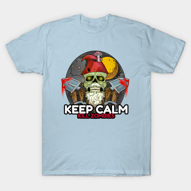 Disover Classic Zombie Gnome Pirates Skull with Beard - Bearded Skull - T-Shirt