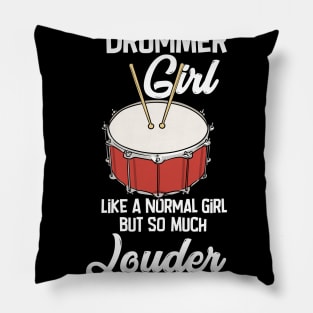 Drummer, Drumming, Percussion Pillow