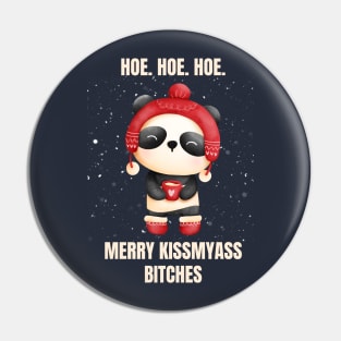 Cute Panda Funny Christmas Memes Edition Pin