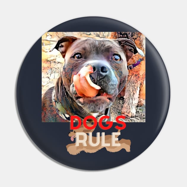 Dogs Rule (tongue out) Pin by PersianFMts