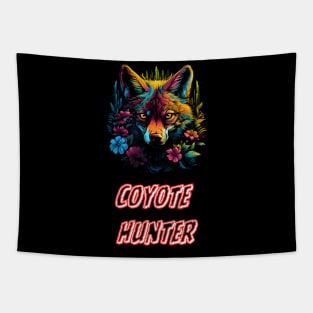 Coyote hunting Tapestry