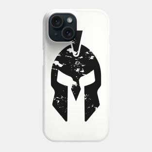 Spartan Warrior Helmet Icon Vector Phone Case