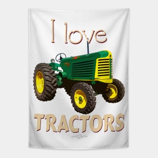 I Love Tractors Oliver 88 Tapestry