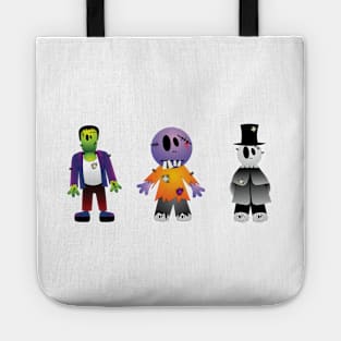 Three Monsters Tote