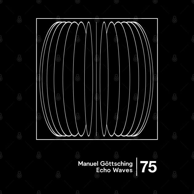 Echo Waves / Original Minimalist Graphic Design by saudade