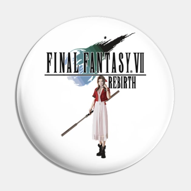 Final Fantasy VII Rebirth Aerith Pin by peculiarbutcute