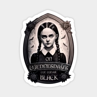 Wednesday Addams Magnet