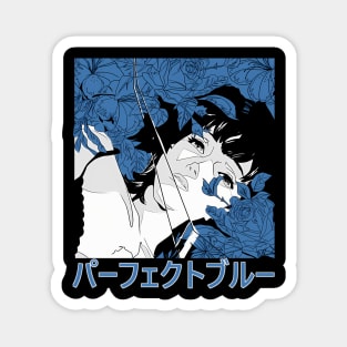 The New Logo Perfect Blue Magnet