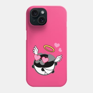 Poopy the Pug Puppy - Valentine's Day Phone Case