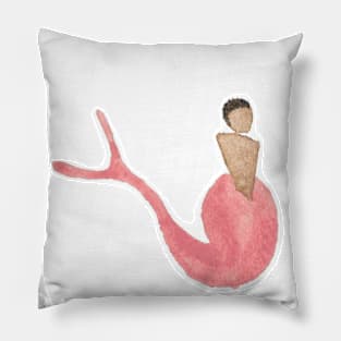 Merpeople on the Move - Sticker Set 7 Pillow