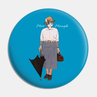 Miss Meowple Pin