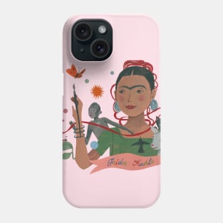 Frida Kahlo & Pets 2 Phone Case