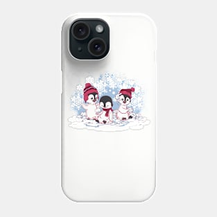 Snow Penguins Phone Case