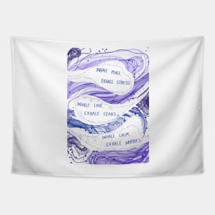 Meditation and mindfulness breathing resource Tapestry