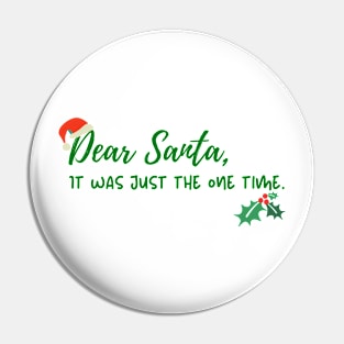 Dear Santa Pin