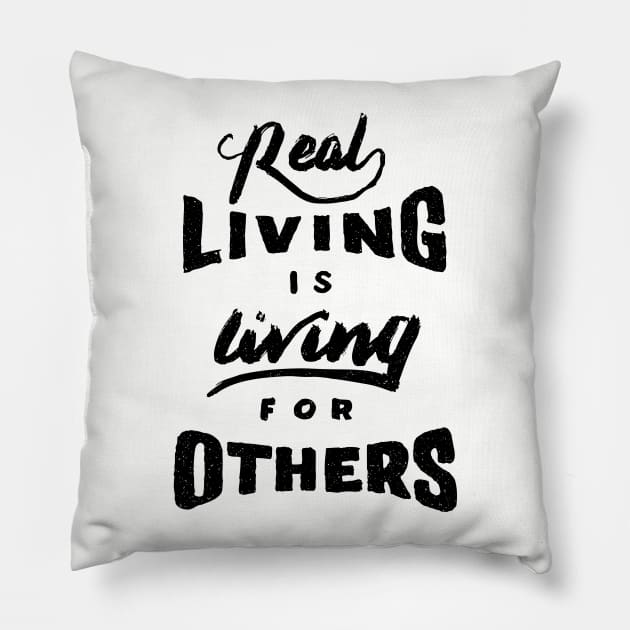 Real Living Pillow by EddyMumbles