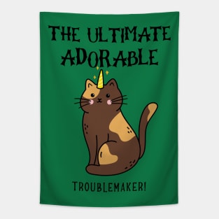 Youngest adorable troublemaker Tapestry