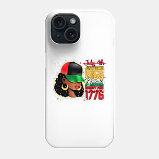 black history month Juneteenth 1865 Phone Case