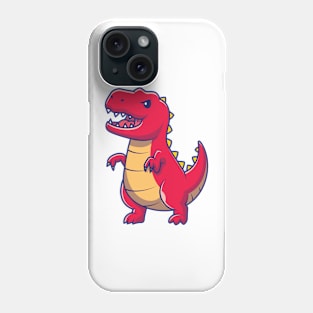 Cute Angry Red gojira Phone Case