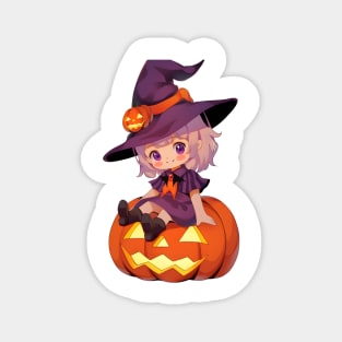 Witch Halloween Shirt Magnet