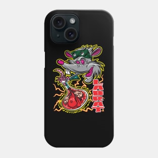 Lab Rat Escaping Beaker Phone Case