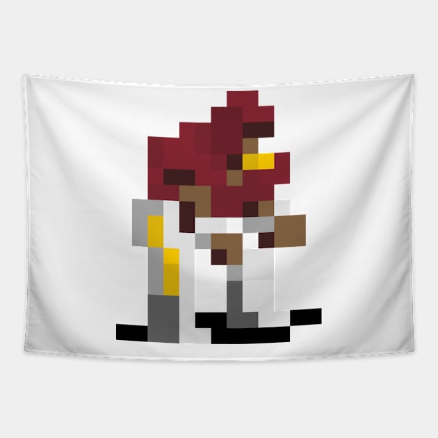 16-Bit Super Linebacker - Washington Tapestry by The Pixel League