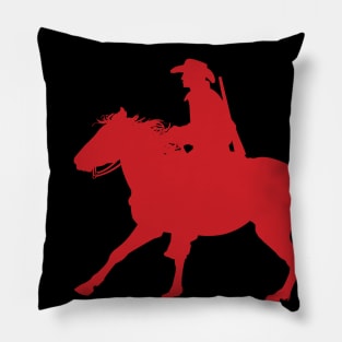 Red Arthur and Horse Pillow