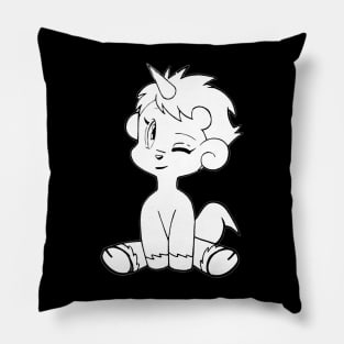 Unico *Wink* in Black and White Pillow