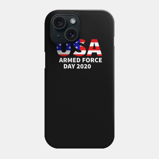 usa armed force day 2020 Phone Case by yassinstore