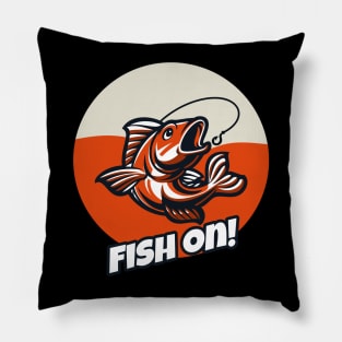 Fish on! Pillow