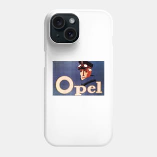 OPEL Automobiles by Hans Rudi Erdt 1911 Vintage German Plakatstil Style Advertisement Phone Case