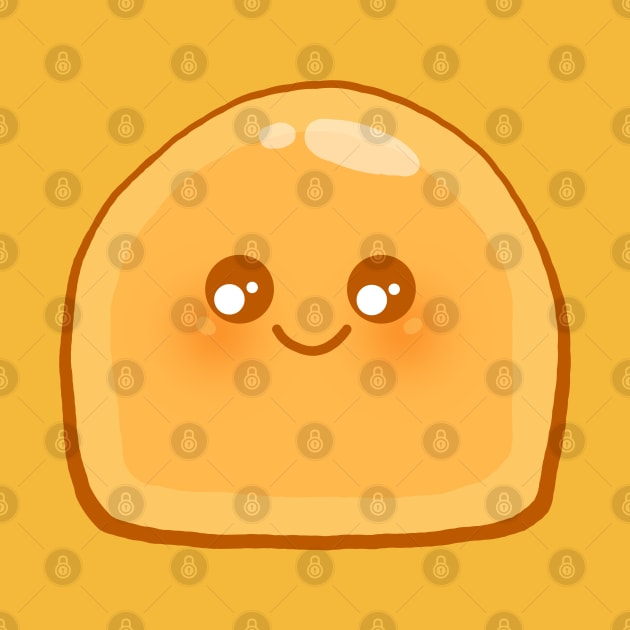 Cute Orange Slime by SlimeValleyGirl