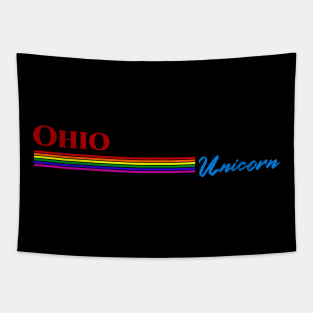 Ohio Unicorn Gift Tapestry