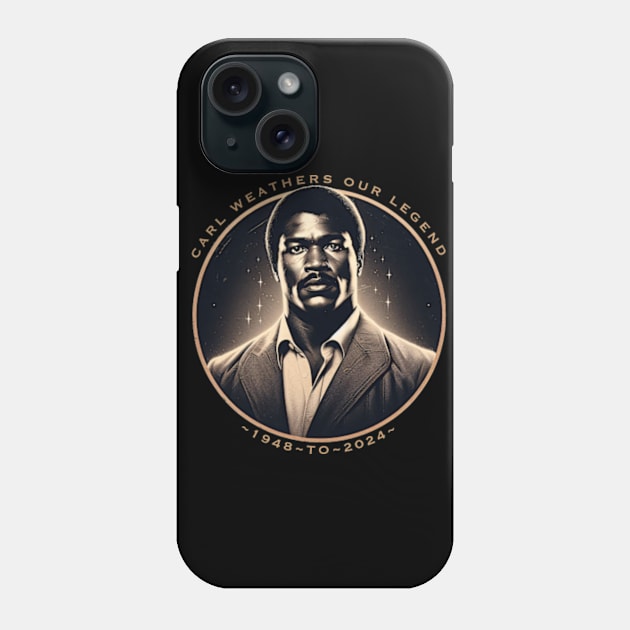 Carl Weathers - Apollo Creed - Our Legend Phone Case by ANSAN