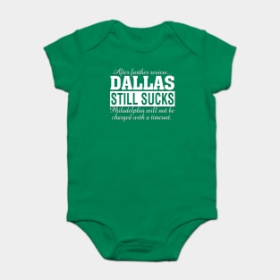 Too Cute (Anti-Philly) Baby Apparel for Dallas Football Fans (NB-7T)