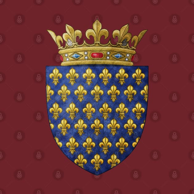 Saint Louis IX Coat-of-arms by Leo Carneiro