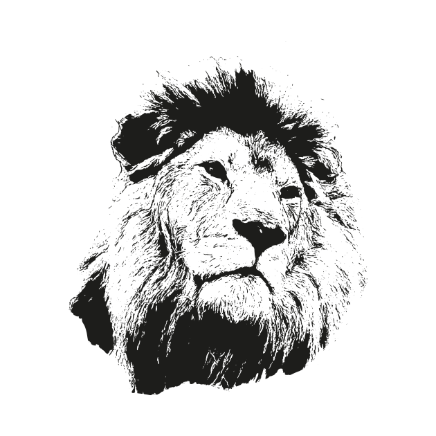 Lion portrait by Guardi
