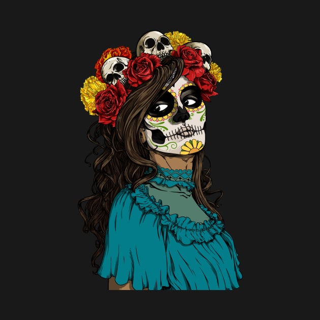 Dia De Los Muertos by JoeClarkart