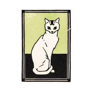 Sitting cat (1917) by Julie de Graag T-Shirt