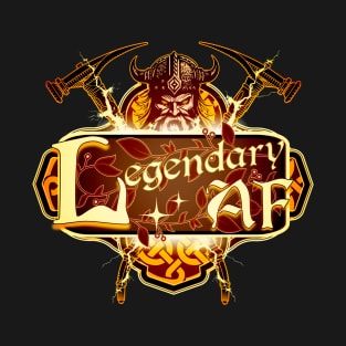 Legendary AF Viking and Lightning Hammers T-Shirt