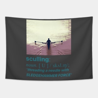 Sculling - dictionary definition Tapestry