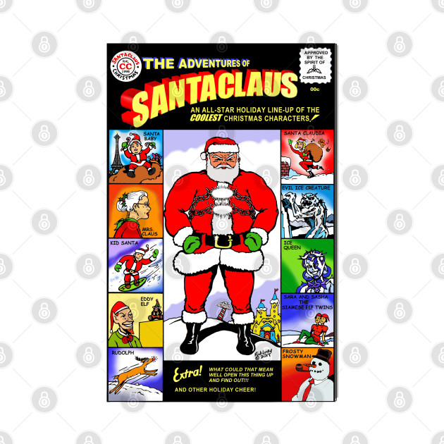 Santa Claus Comic Cover - Santa Claus - Phone Case