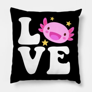 Christmas Axolotl Pillow