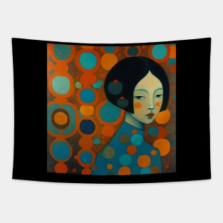 Asian Abstract Tapestry