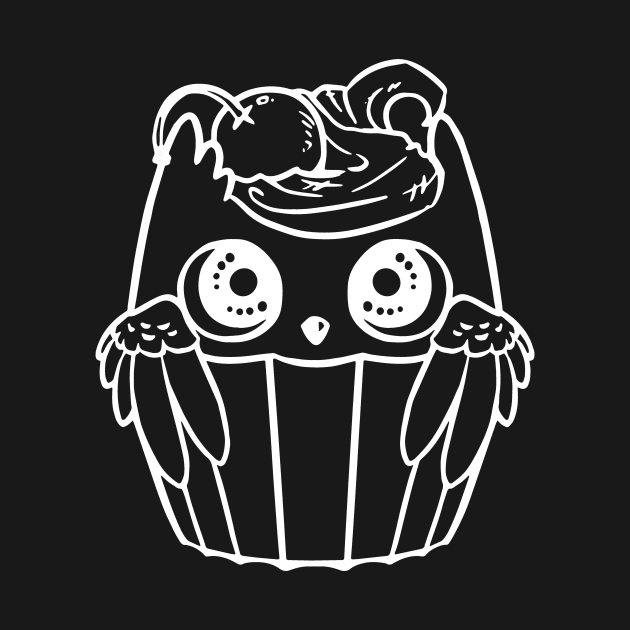 The Owl Cupcake by Little Designer