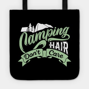 Camping Hair Don't Care Tote